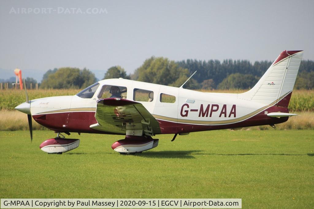 G-MPAA, 2002 Piper PA-28-181 Cherokee Archer III C/N 2843539, Ex:-N567SC. Owned by Shropshire Aero Club Ltd.
