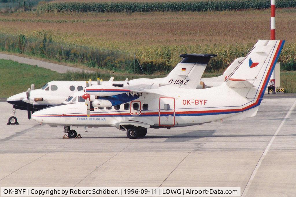 OK-BYF, 1991 Let L-410-UVP-E20 Turbolet C/N 922710, OK-BYF @ LOWG 1996