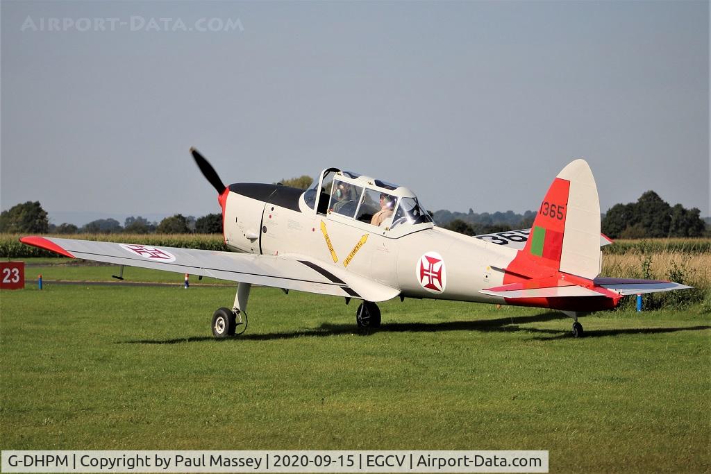 G-DHPM, 1959 OGMA DHC-1 Chipmunk T.20 C/N OGMA-55, Ex:_ CS-AZS,FAP.1365, Painted in Portuguese A.F. colours as 1365.