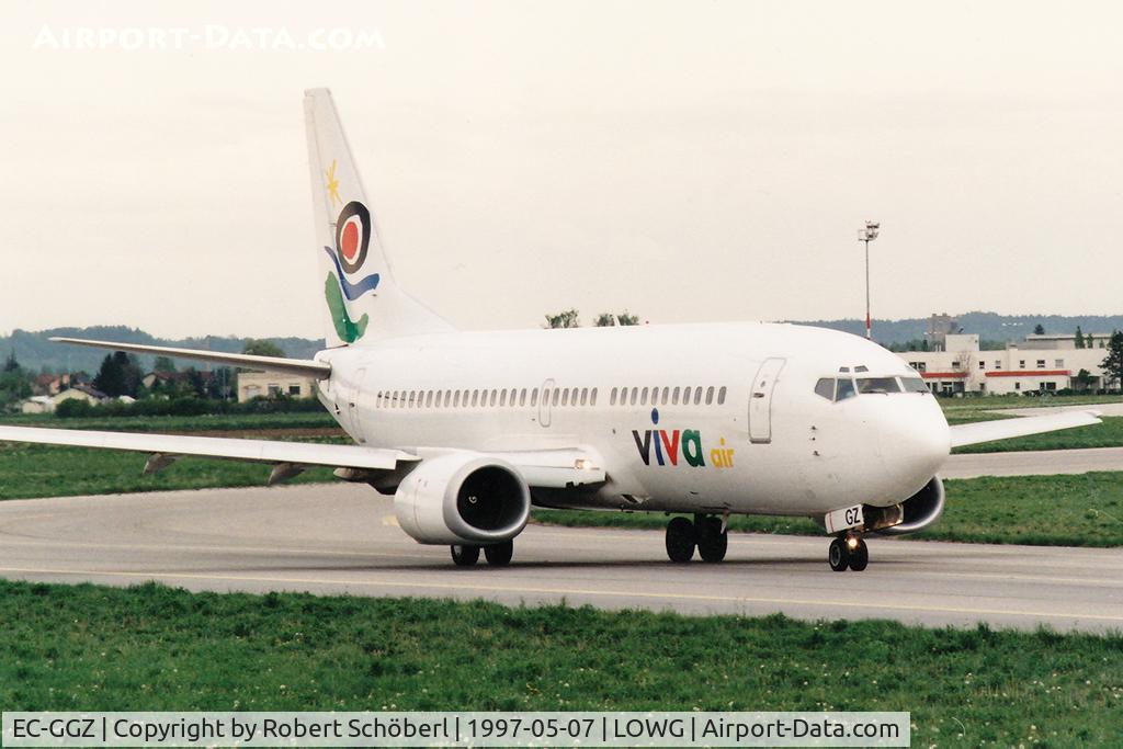 EC-GGZ, 1996 Boeing 737-36E C/N 27626, EC-GGZ @ LOWG 1997