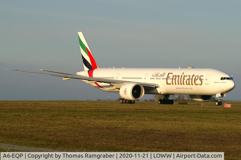 A6-EQP, 2018 Boeing 777-31H/ER C/N 42363, Emirates Boeing 777-300