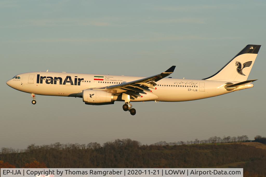 EP-IJA, 2014 Airbus A330-243 C/N 1540, Iran Air Airbus A330-200