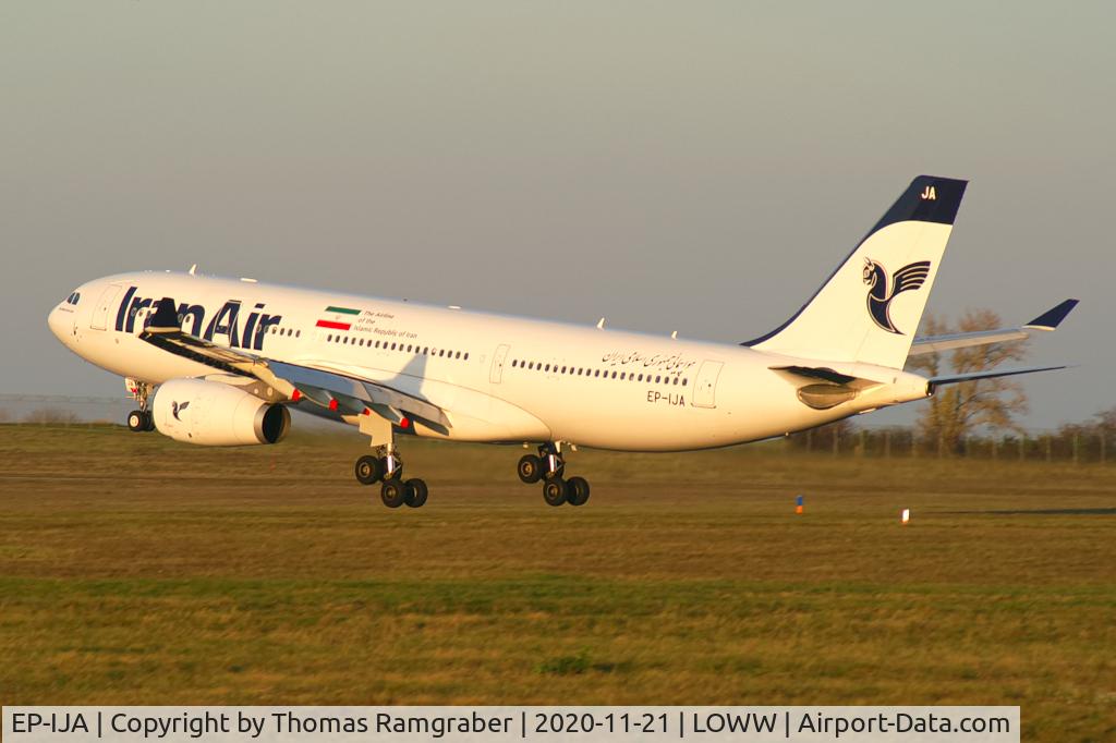 EP-IJA, 2014 Airbus A330-243 C/N 1540, Iran Air Airbus A330-200