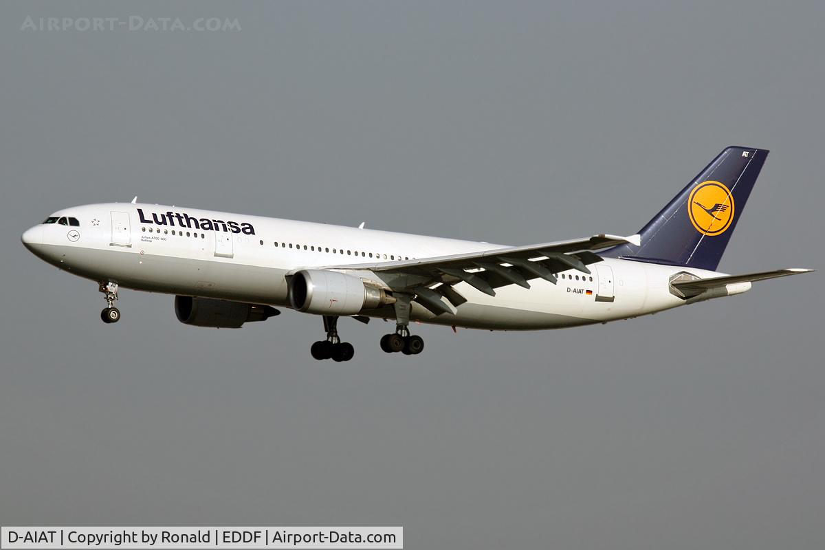 D-AIAT, 1991 Airbus A300B4-603 C/N 618, at fra