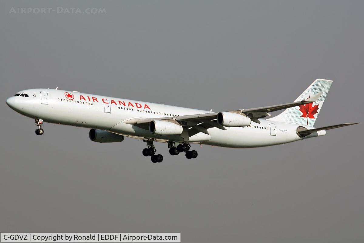 C-GDVZ, 1999 Airbus A340-313 C/N 278, at fra