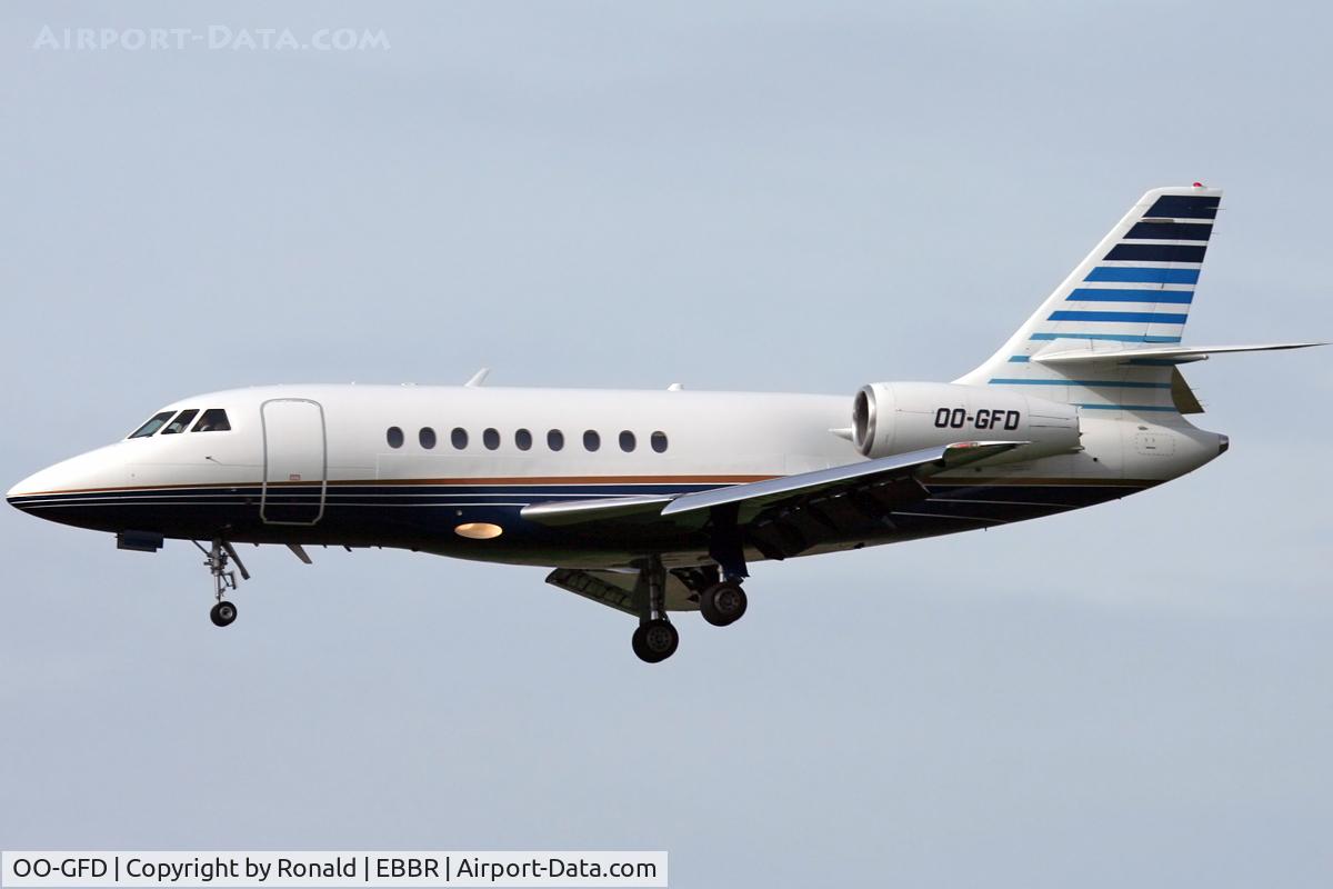 OO-GFD, 1999 Dassault Falcon 2000 C/N 101, at bru