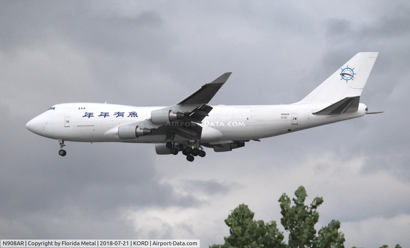 N908AR, 1997 Boeing 747-412F/SCD C/N 28026, ORD spotting 2018