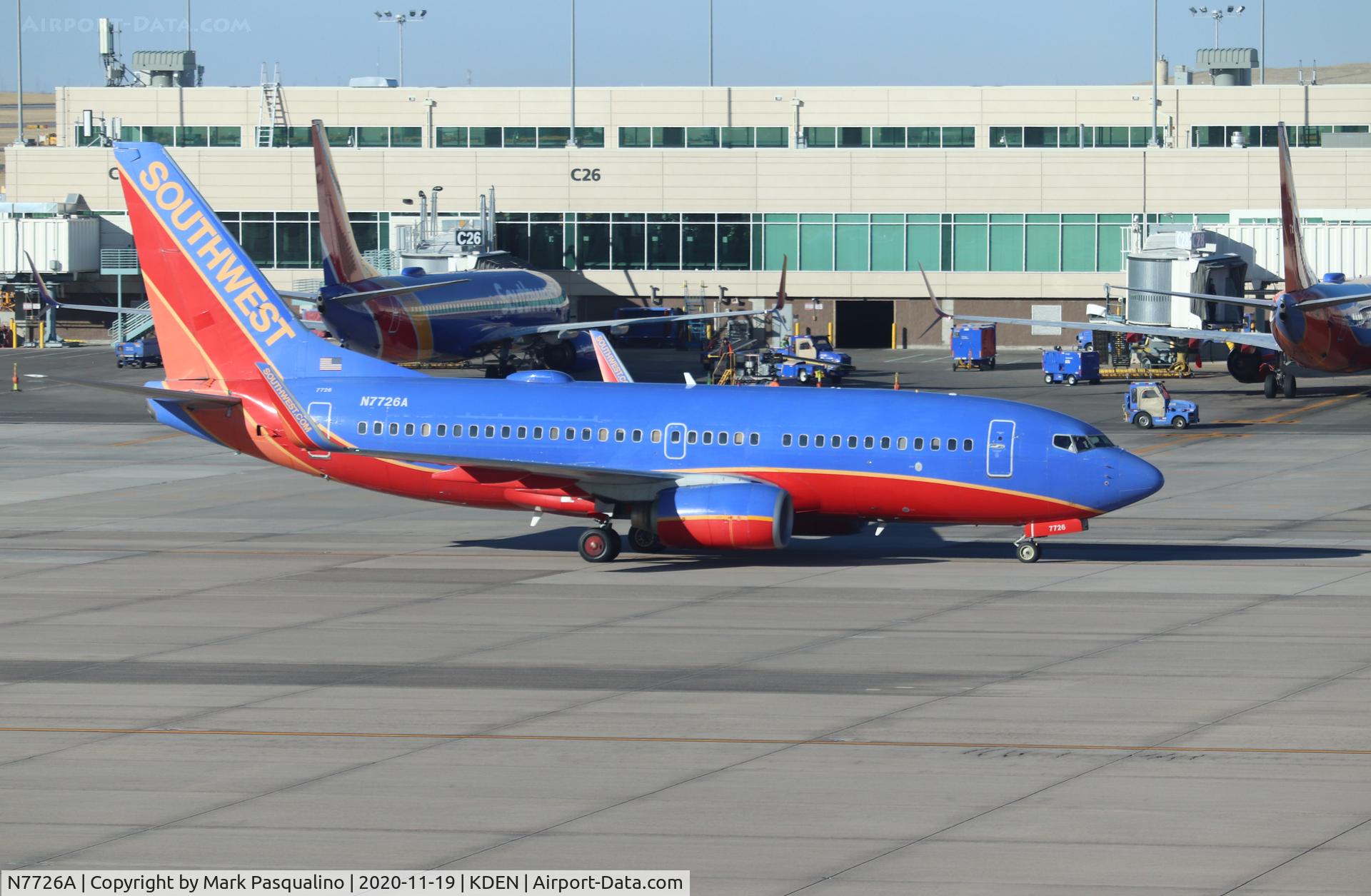 N7726A, 2006 Boeing 737-7BD C/N 33924, Boeing 737-7BD