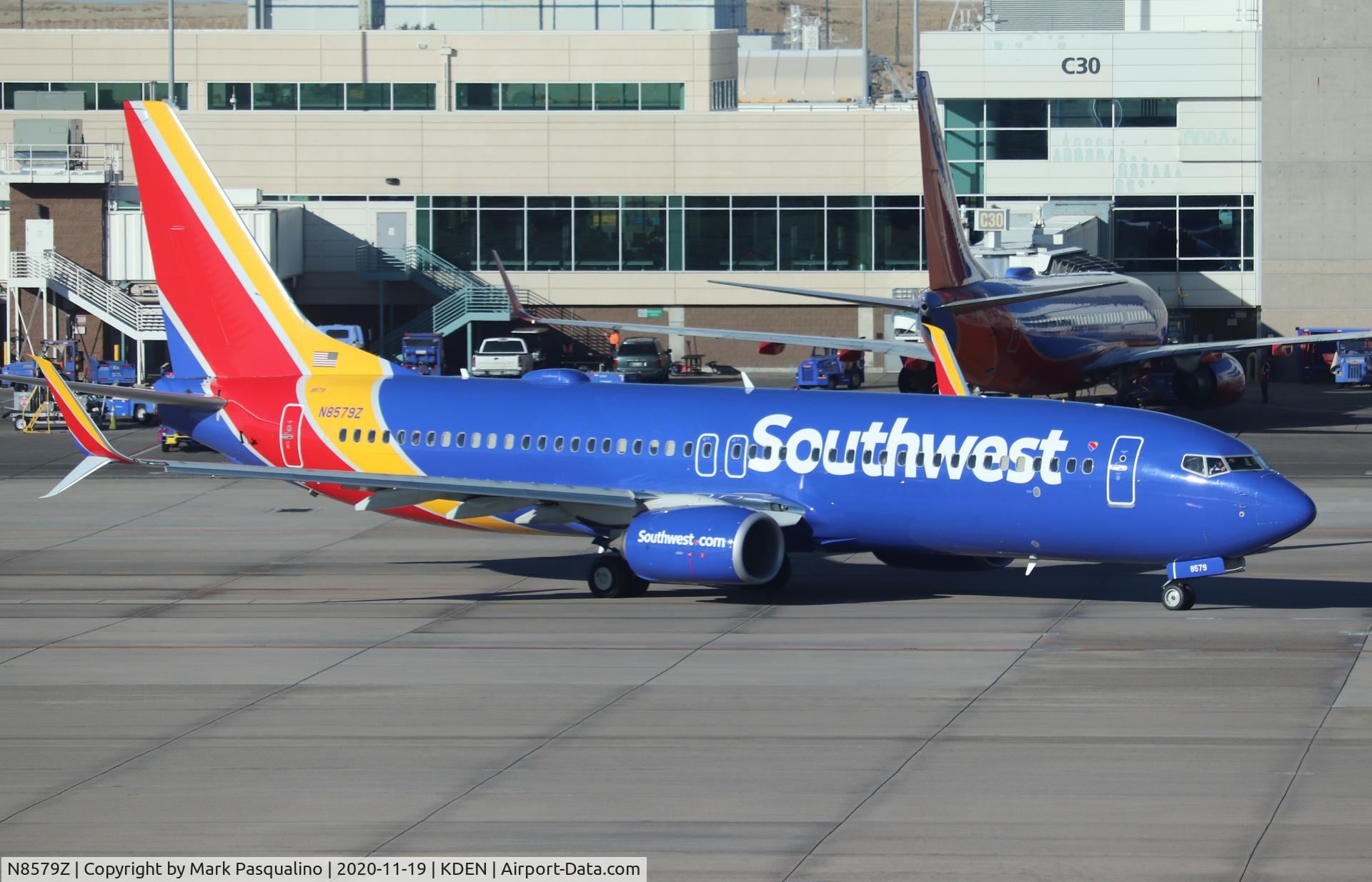 N8579Z, 2018 Boeing 737-8H4 C/N 63591, Boeing 737-8H4