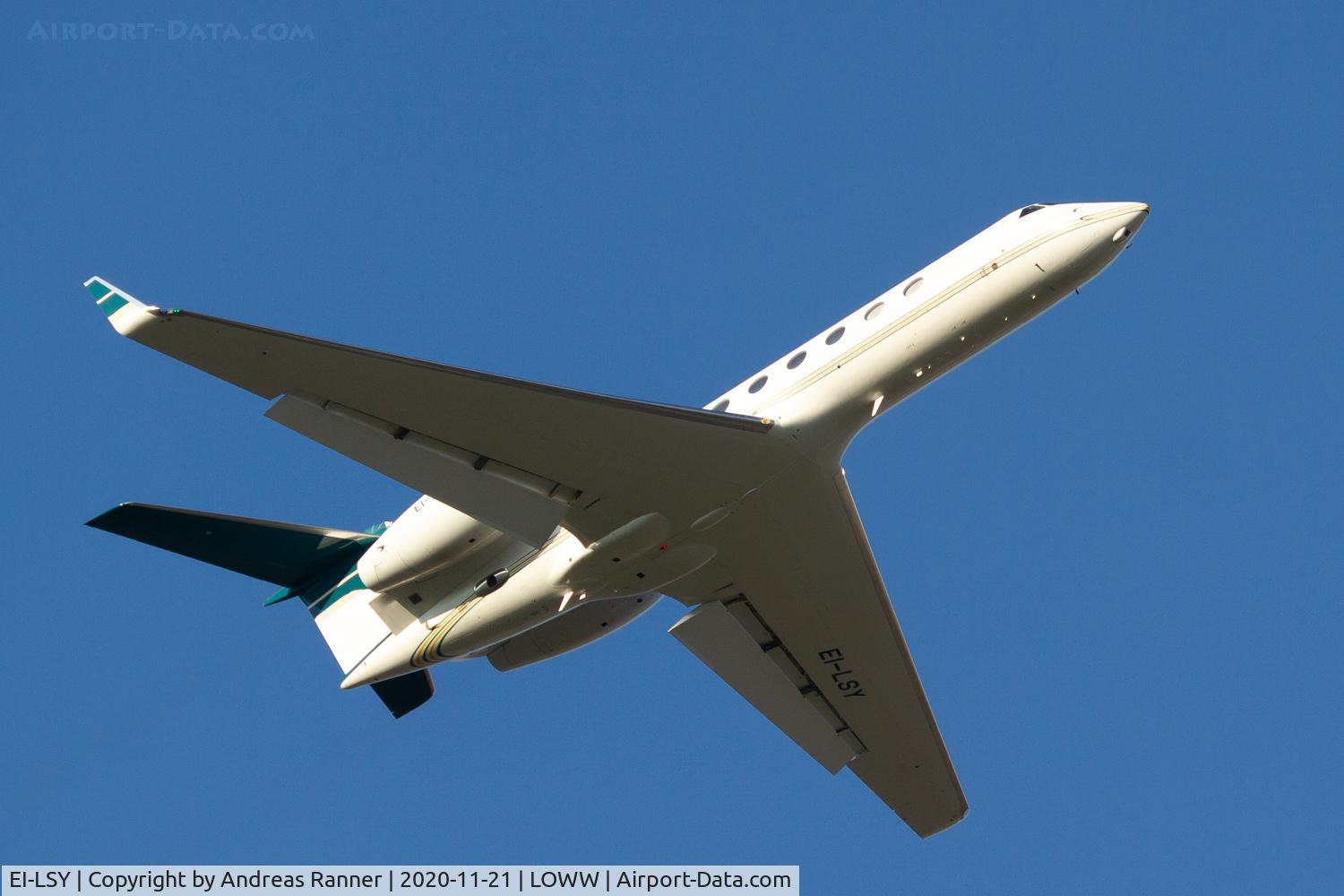 EI-LSY, 2011 Gulfstream Aerospace GV-SP (G550) C/N 5350, Gainjet Ireland Gulfstream G550