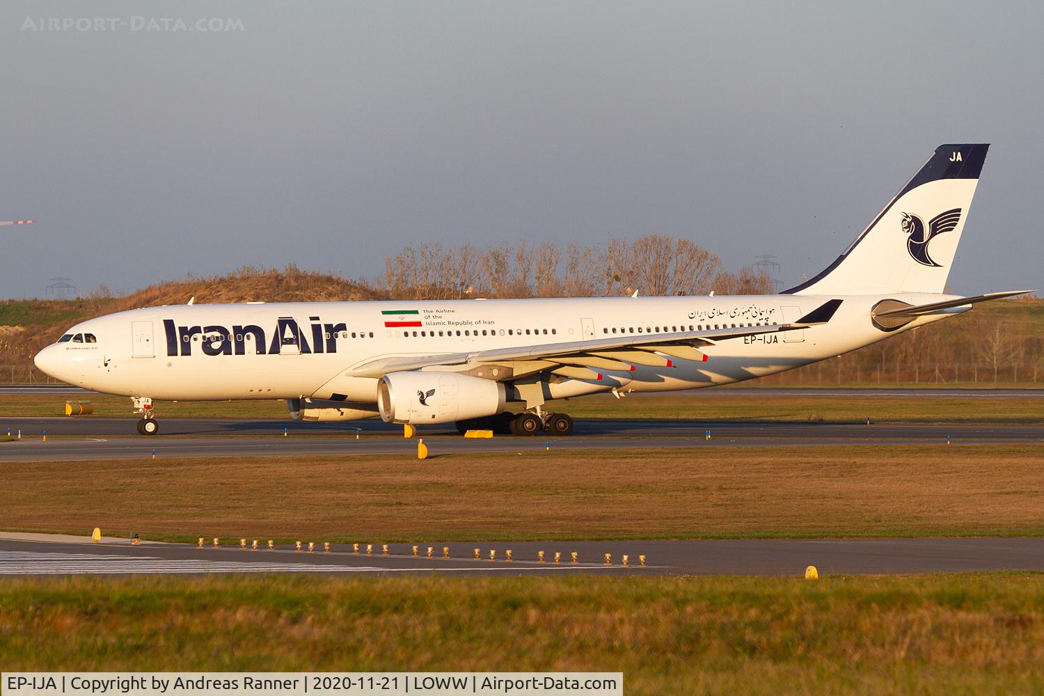 EP-IJA, 2014 Airbus A330-243 C/N 1540, Iran Air A330