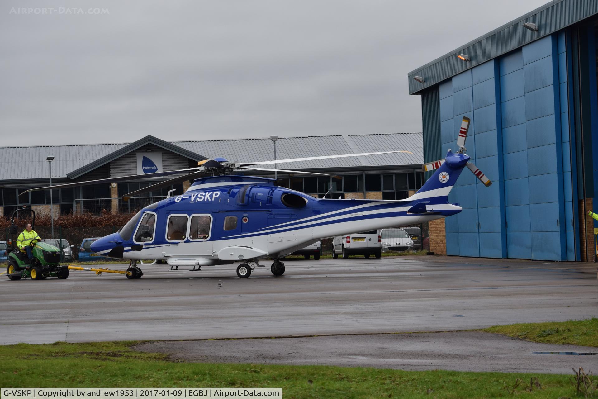 G-VSKP, 2016 AgustaWestland AW-169 C/N 69018, G-VSKP at Gloucestershire Airport.