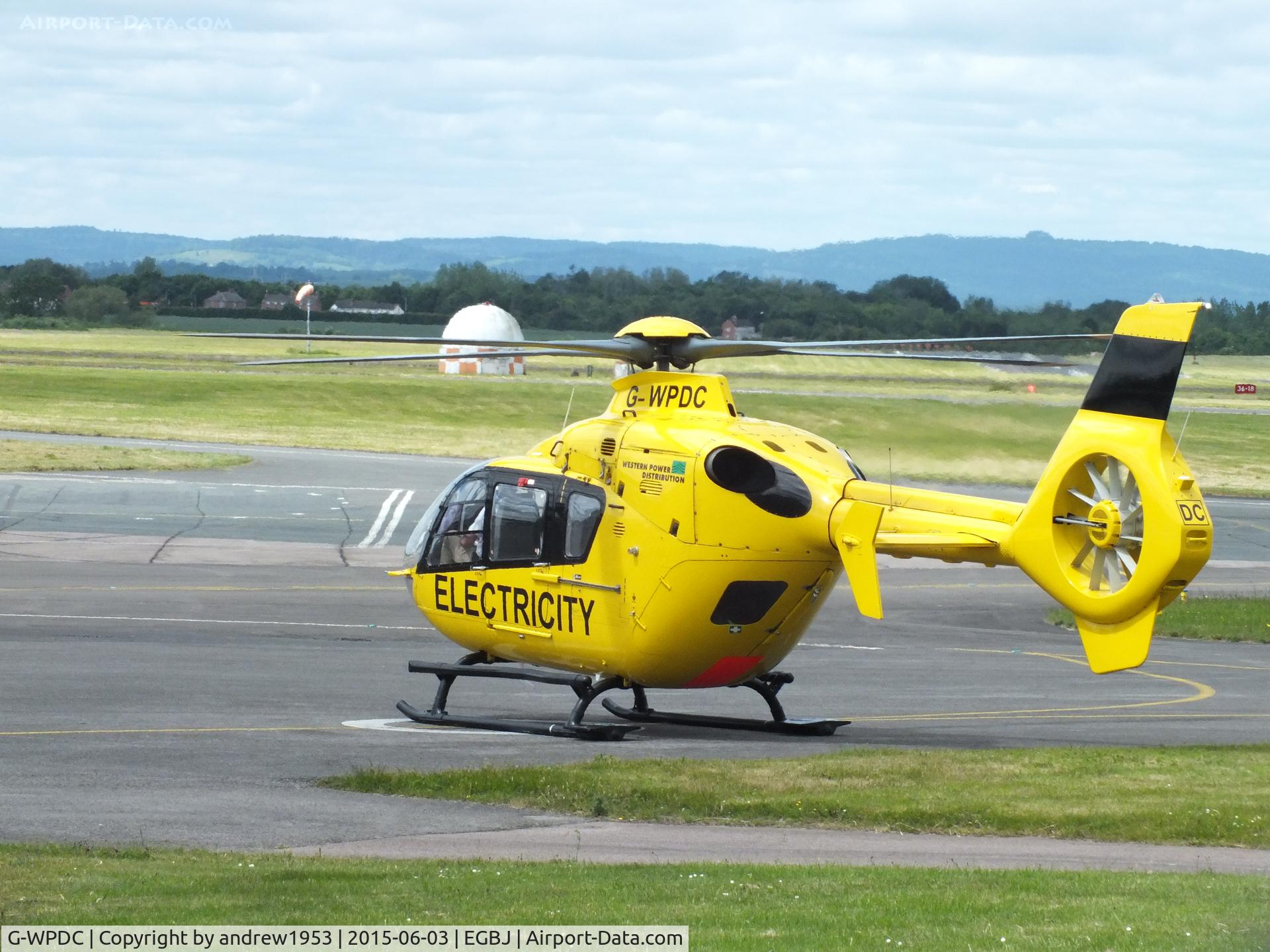 G-WPDC, 1999 Eurocopter EC-135P-1 C/N 0090, G-WPDC at Gloucestershire Airport.