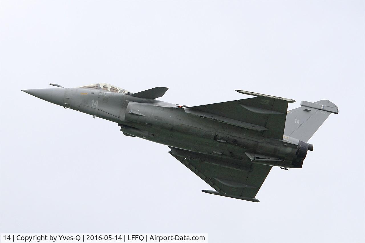 14, Dassault Rafale M C/N 14, Dassault Rafale M, On display, La Ferté-Alais airfield (LFFQ) Air show 2016