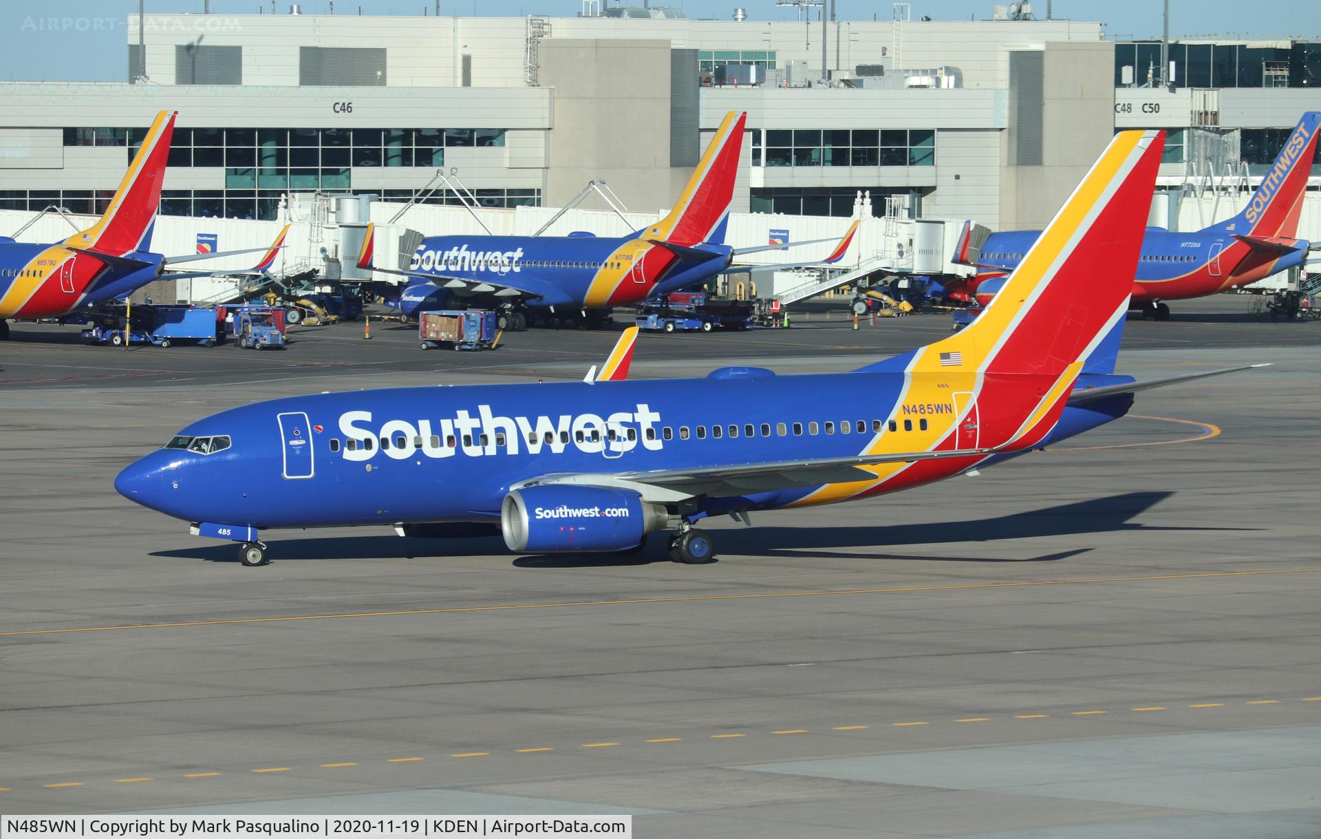 N485WN, 2004 Boeing 737-7H4 C/N 32473, Boeing 737-7H4