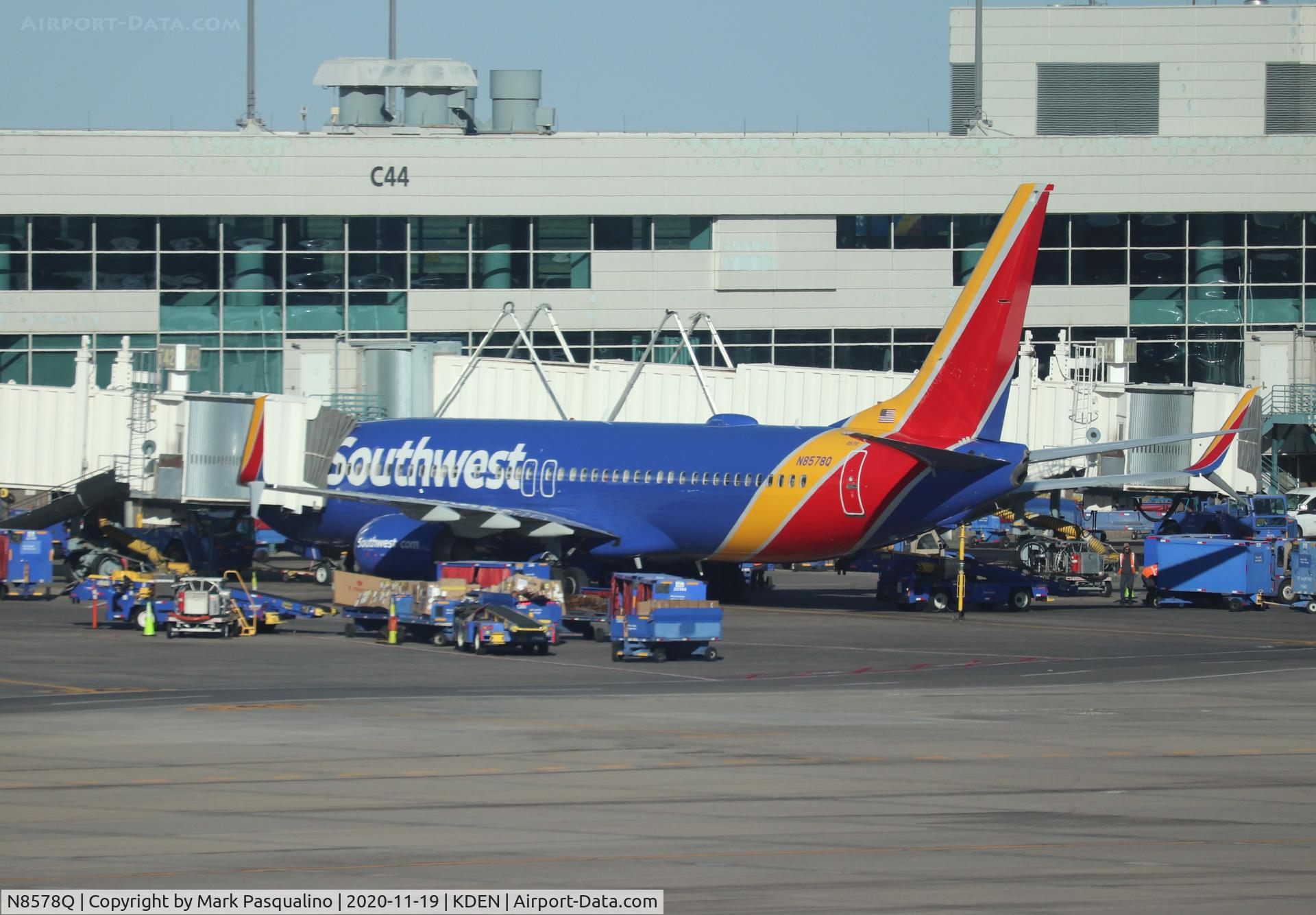 N8578Q, 2018 Boeing 737-8H4 C/N 64349, Boeing 737-8H4