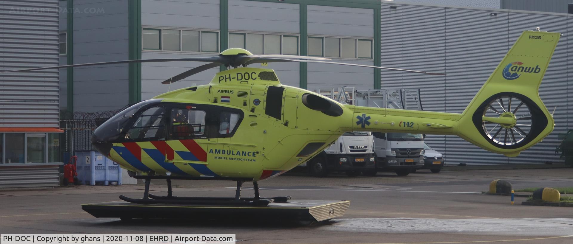 PH-DOC, 2019 Airbus Helicopters H135 C/N 2095, Waiting for a flight
