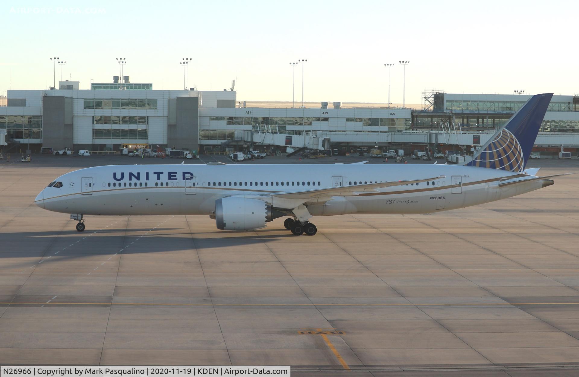 N26966, 2016 Boeing 787-9 Dreamliner C/N 60143, Boeing 787-9