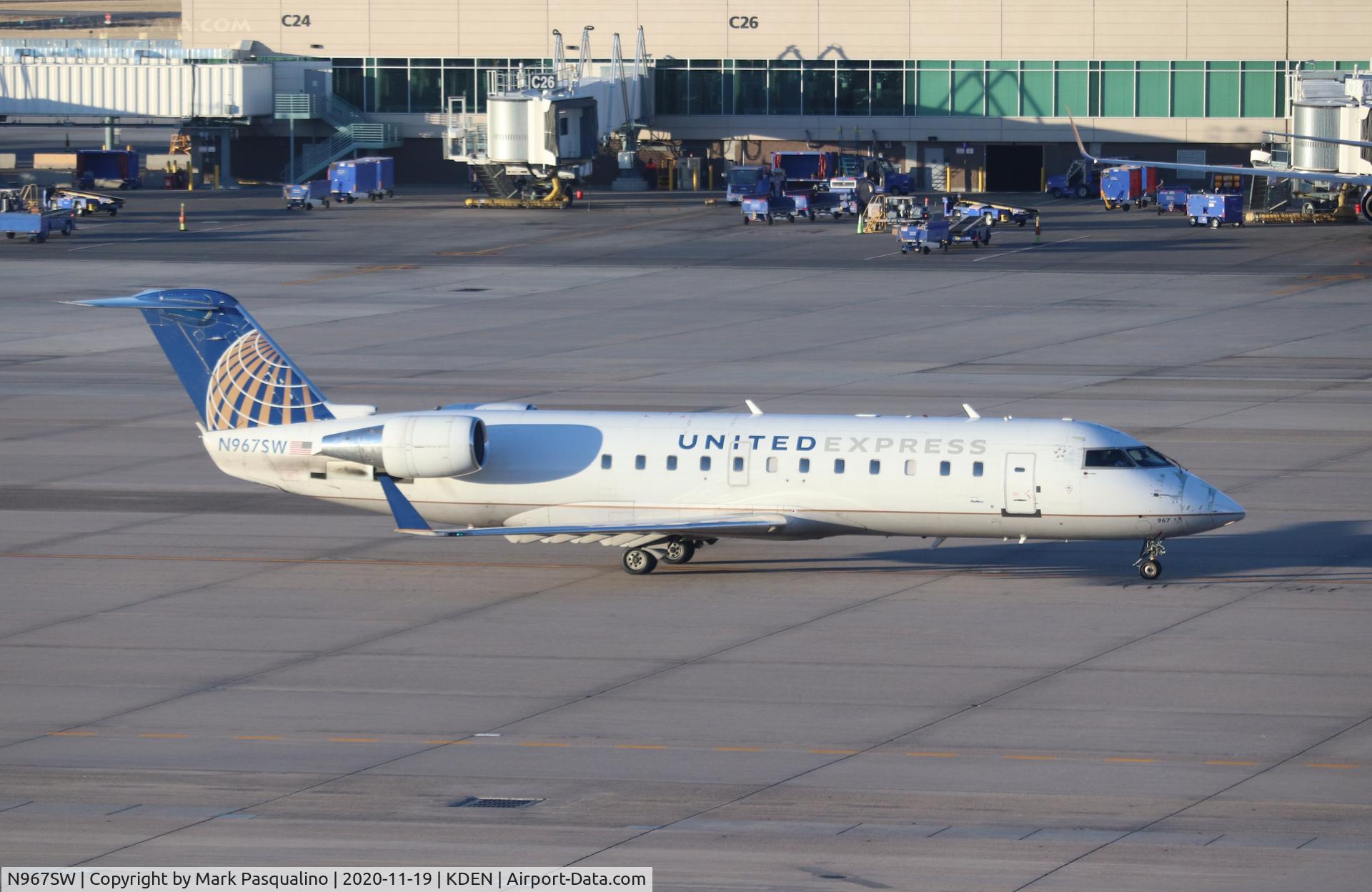 N967SW, 2003 Bombardier CRJ-200ER (CL-600-2B19) C/N 7872, CL-600-2B19