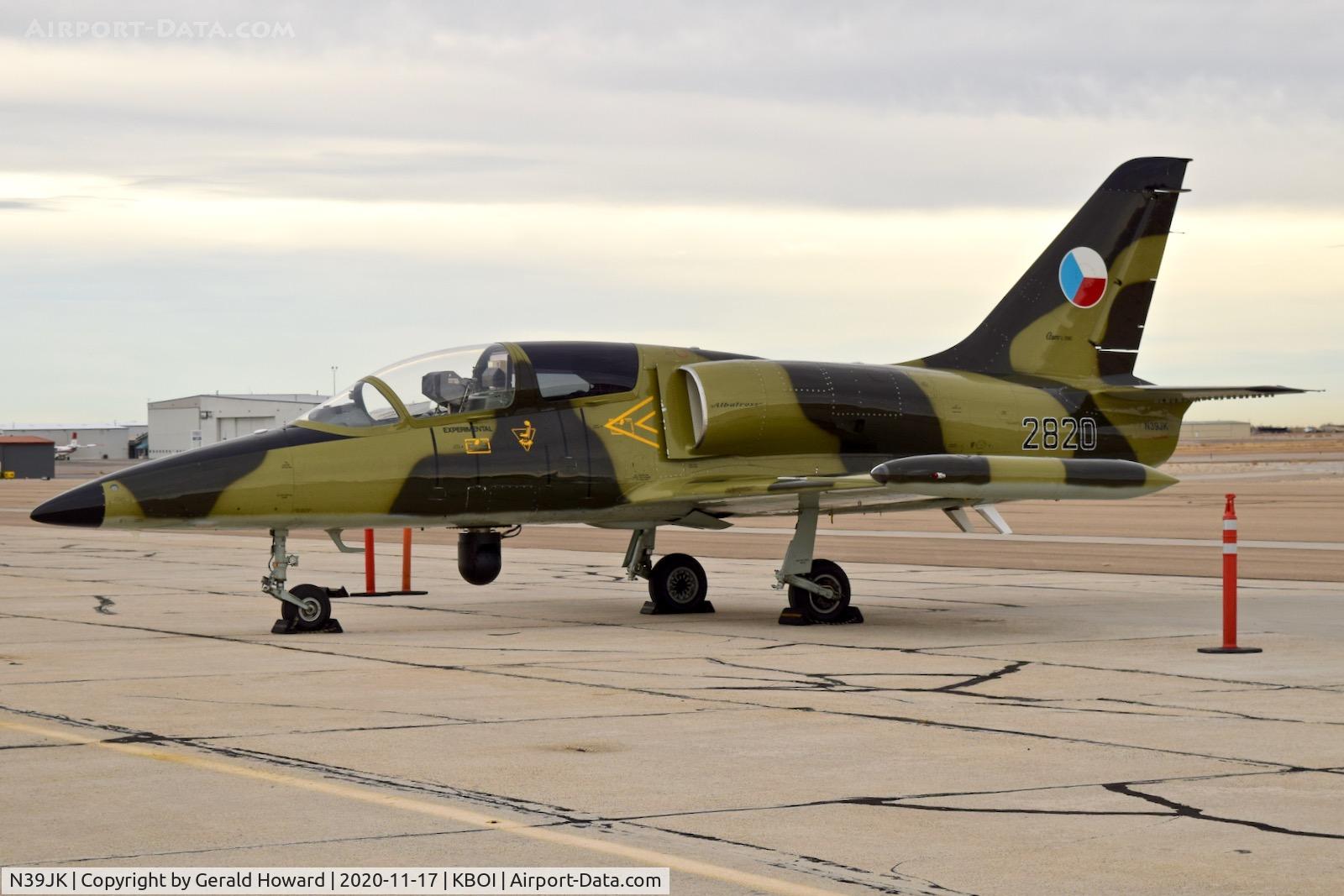 N39JK, 1984 Aero L-39C Albatros C/N 432820, Parked on south GA ramp.