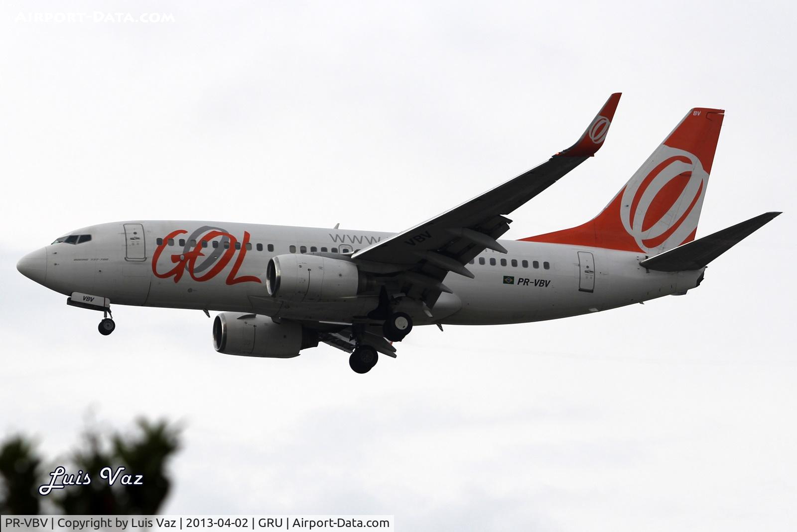 PR-VBV, Boeing 737-700 C/N 30050, Gol