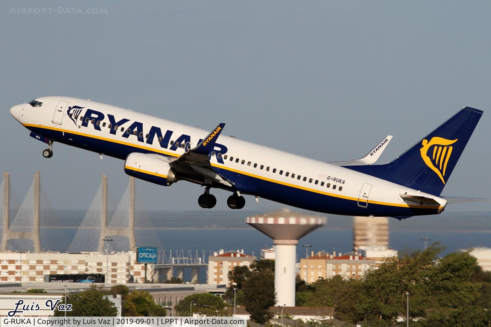 G-RUKA, 2014 Boeing 737-8AS C/N 44687, Ryanair