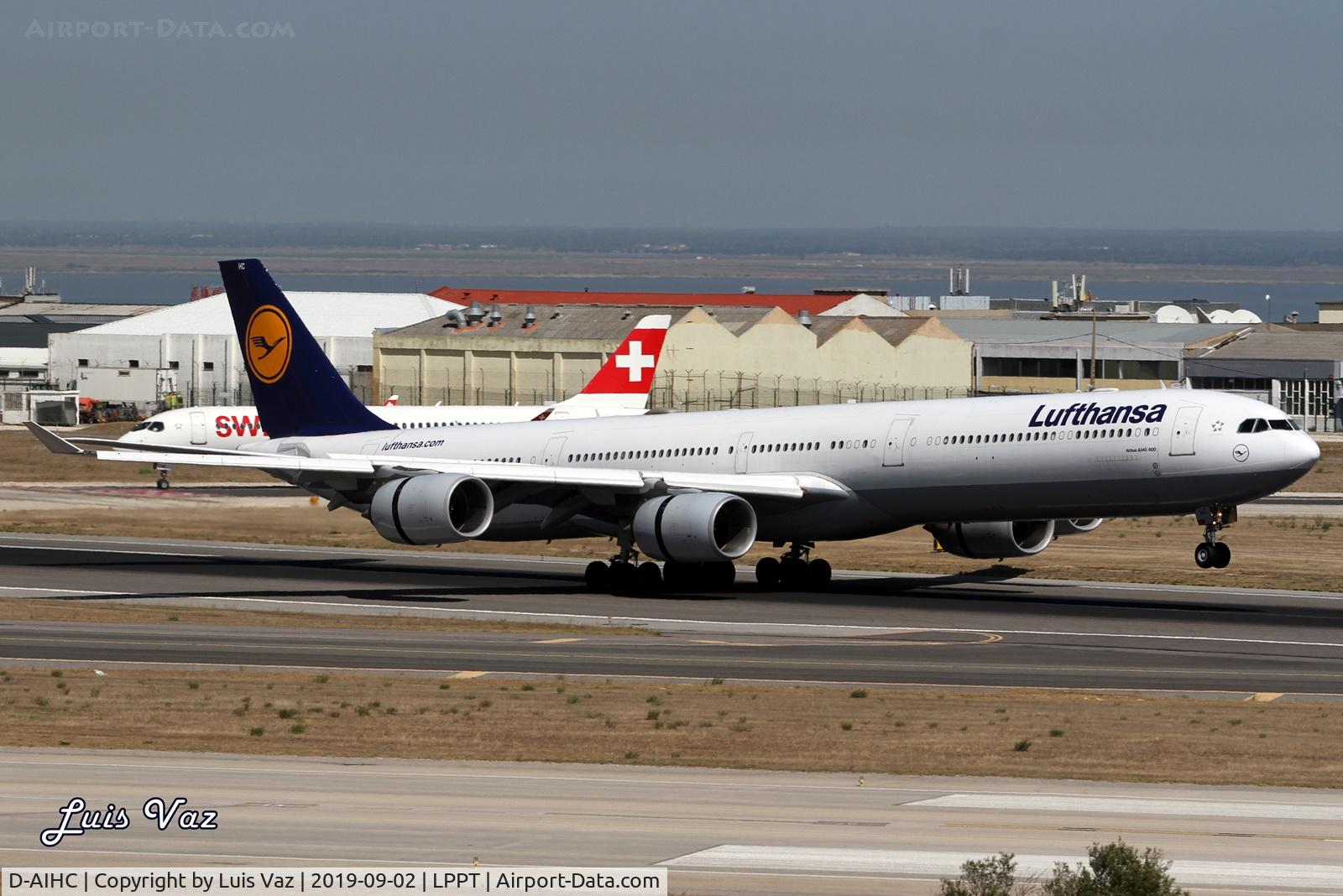D-AIHC, 2003 Airbus A340-642 C/N 523, Lufthansa