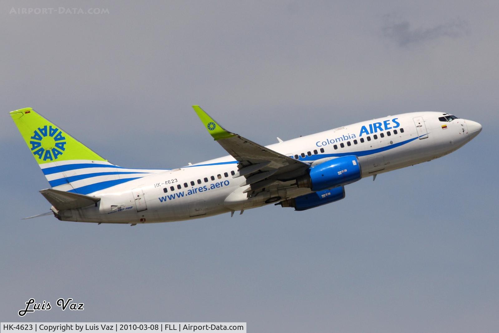 HK-4623, 1999 Boeing 737-73S C/N 29081, Aires