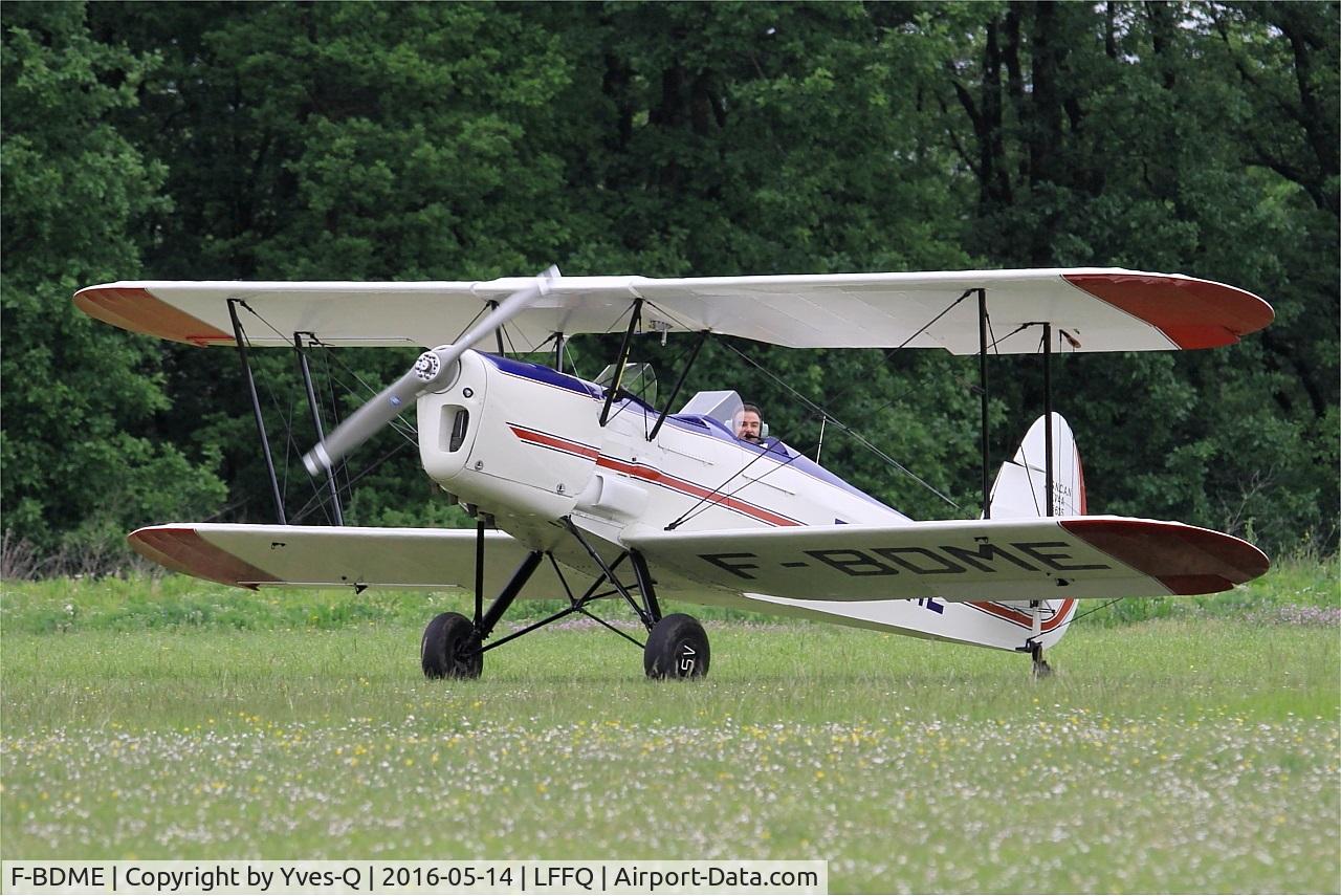 F-BDME, Stampe-Vertongen SV-4A C/N 635, Stampe-Vertongen SV-4A, Taxiing to parking area, La Ferté-Alais airfield (LFFQ) Air show 2016