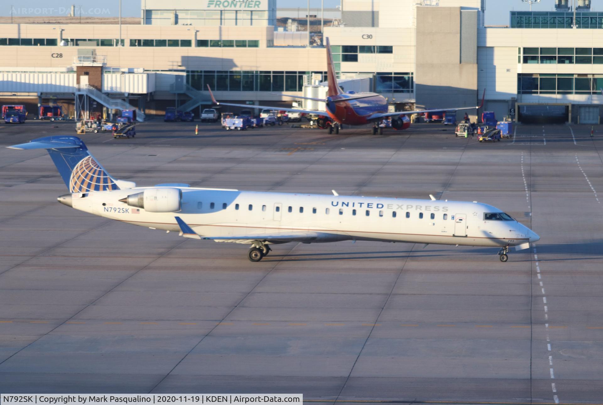 N792SK, 2009 Bombardier CRJ-700 (CL-600-2C10) Regional Jet C/N 10294, CL-600-2C10