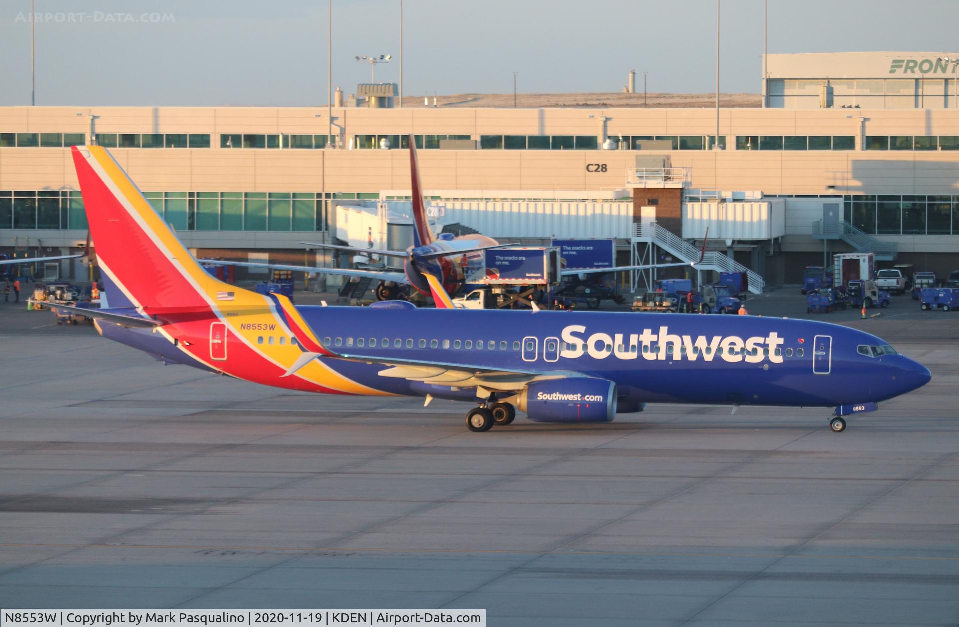 N8553W, 2017 Boeing 737-8H4 C/N 63601, Boeing 737-8H4
