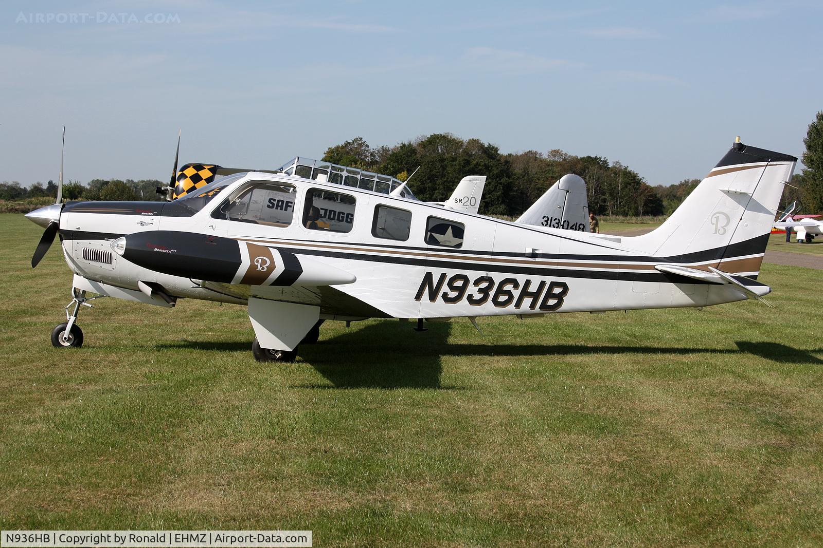 N936HB, Hawker Beechcraft Corp G36 Bonanza C/N E-3908, at ehmz