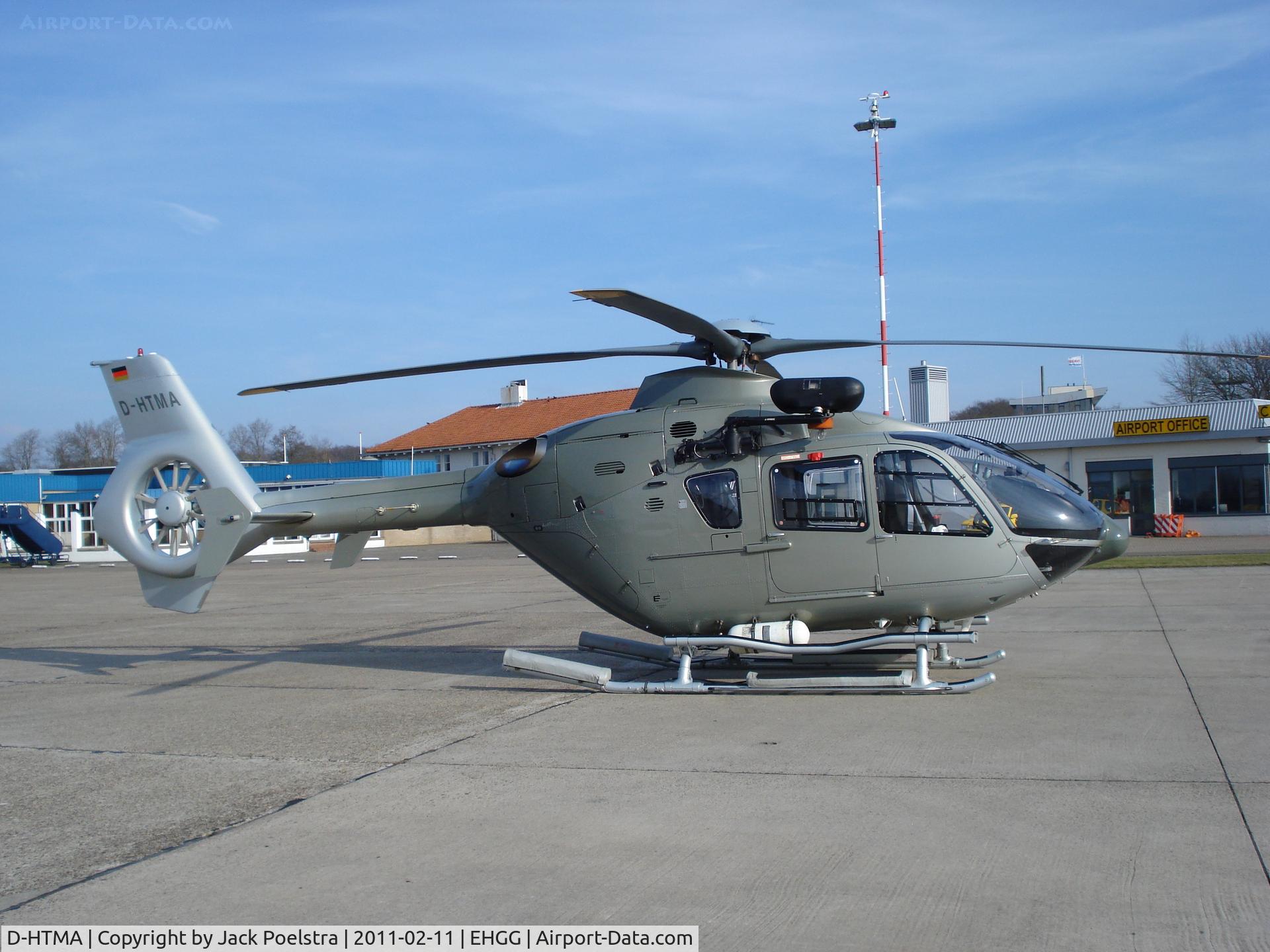 D-HTMA, Eurocopter EC-135P-2+ C/N 0786, Fuelstop at Groningen airport