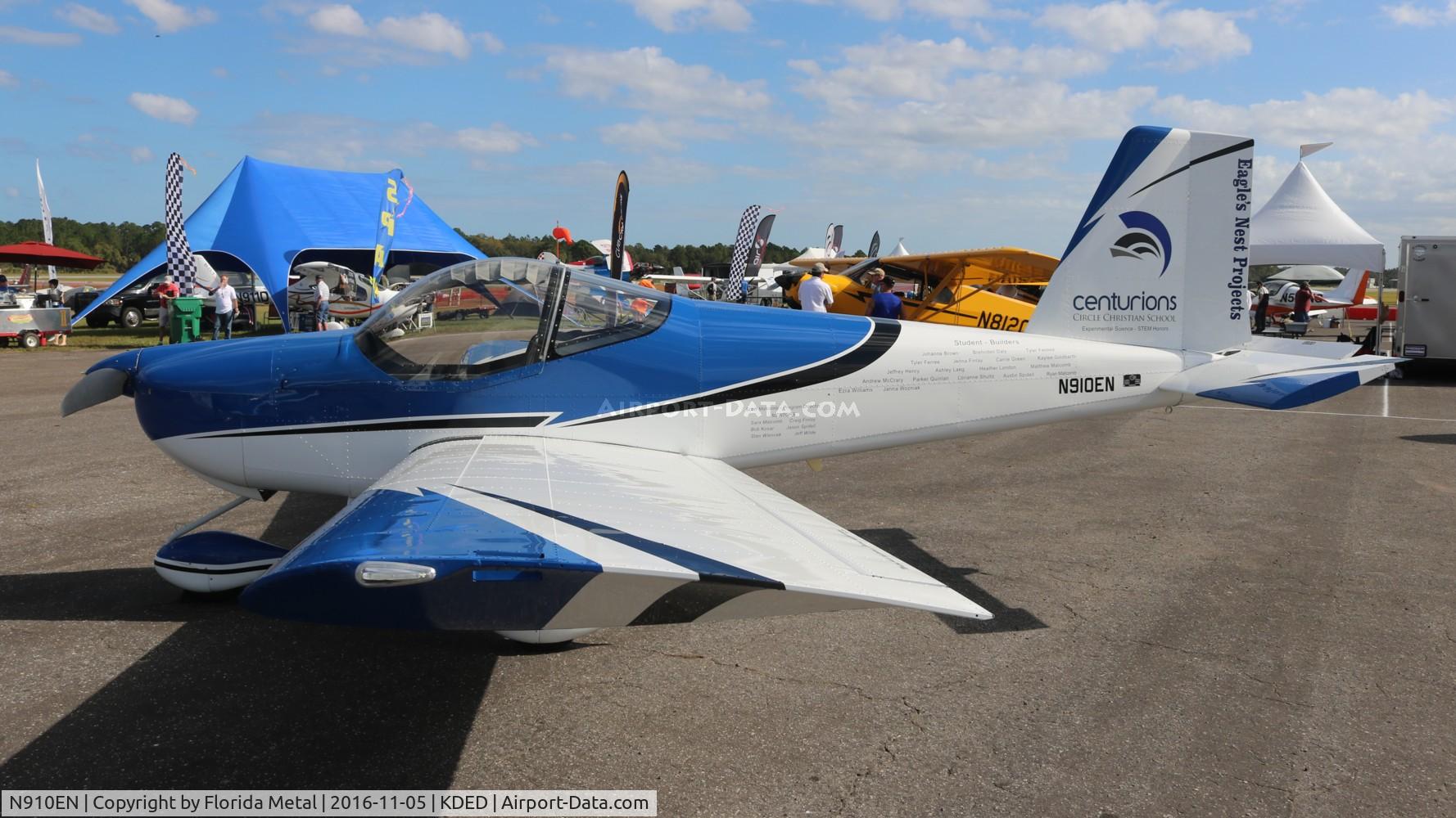 N910EN, 2014 Vans RV-12 C/N 120744, Deland 2016