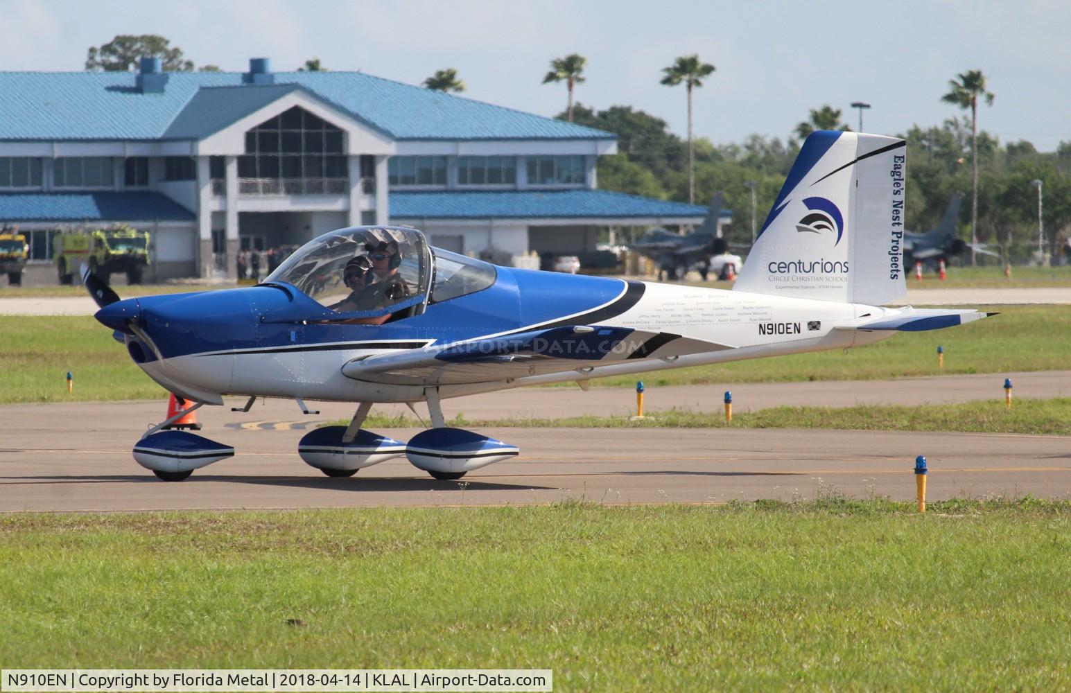 N910EN, 2014 Vans RV-12 C/N 120744, SNF LAL 2018