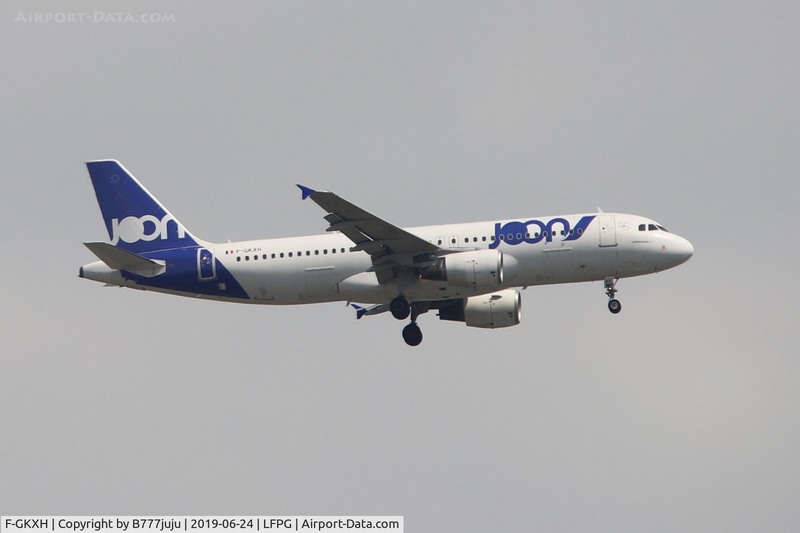 F-GKXH, 2002 Airbus A320-214 C/N 1924, at CDG