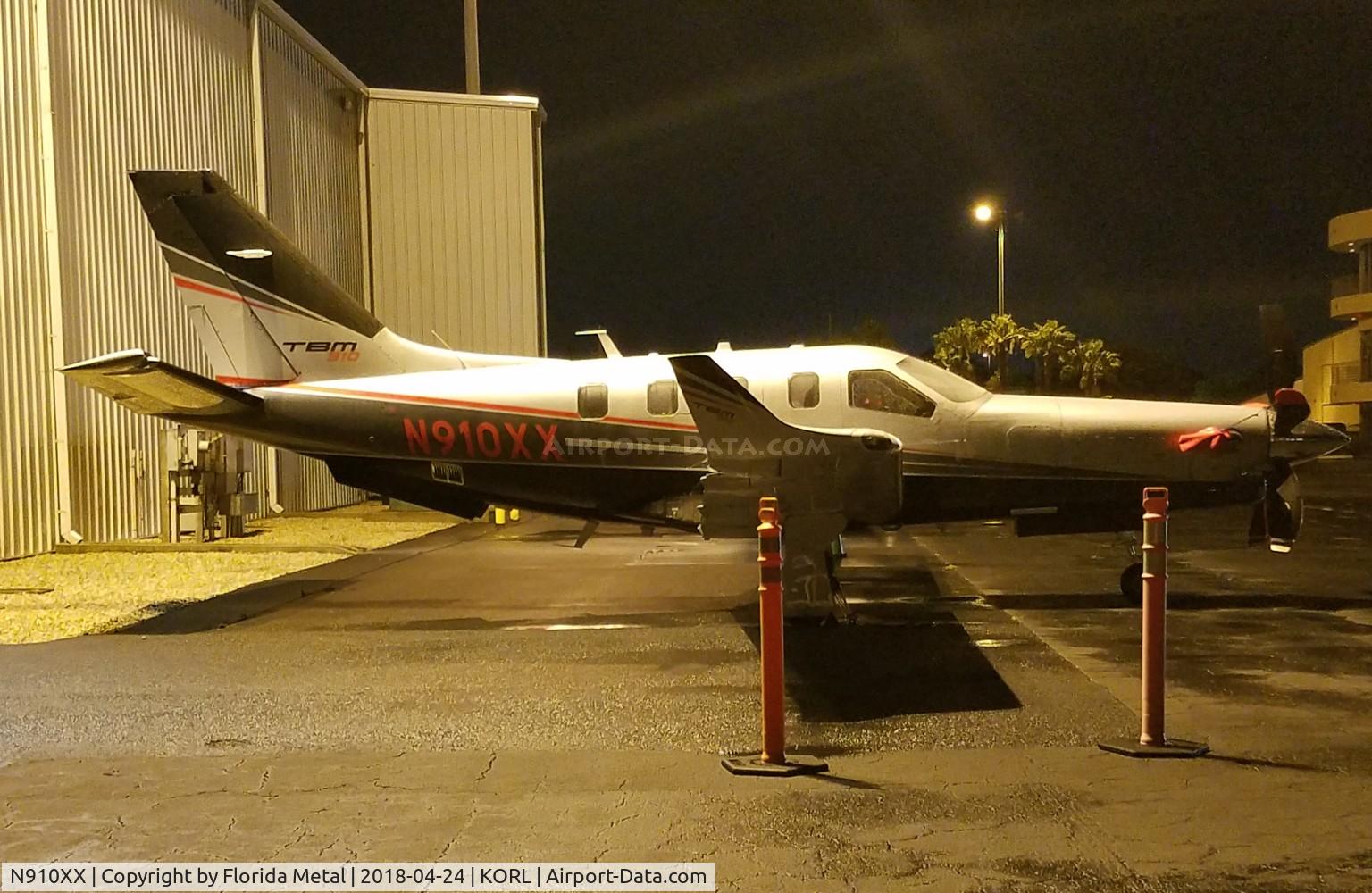 N910XX, 2018 Daher TBM-910 C/N 1218, ORL spotting 2018