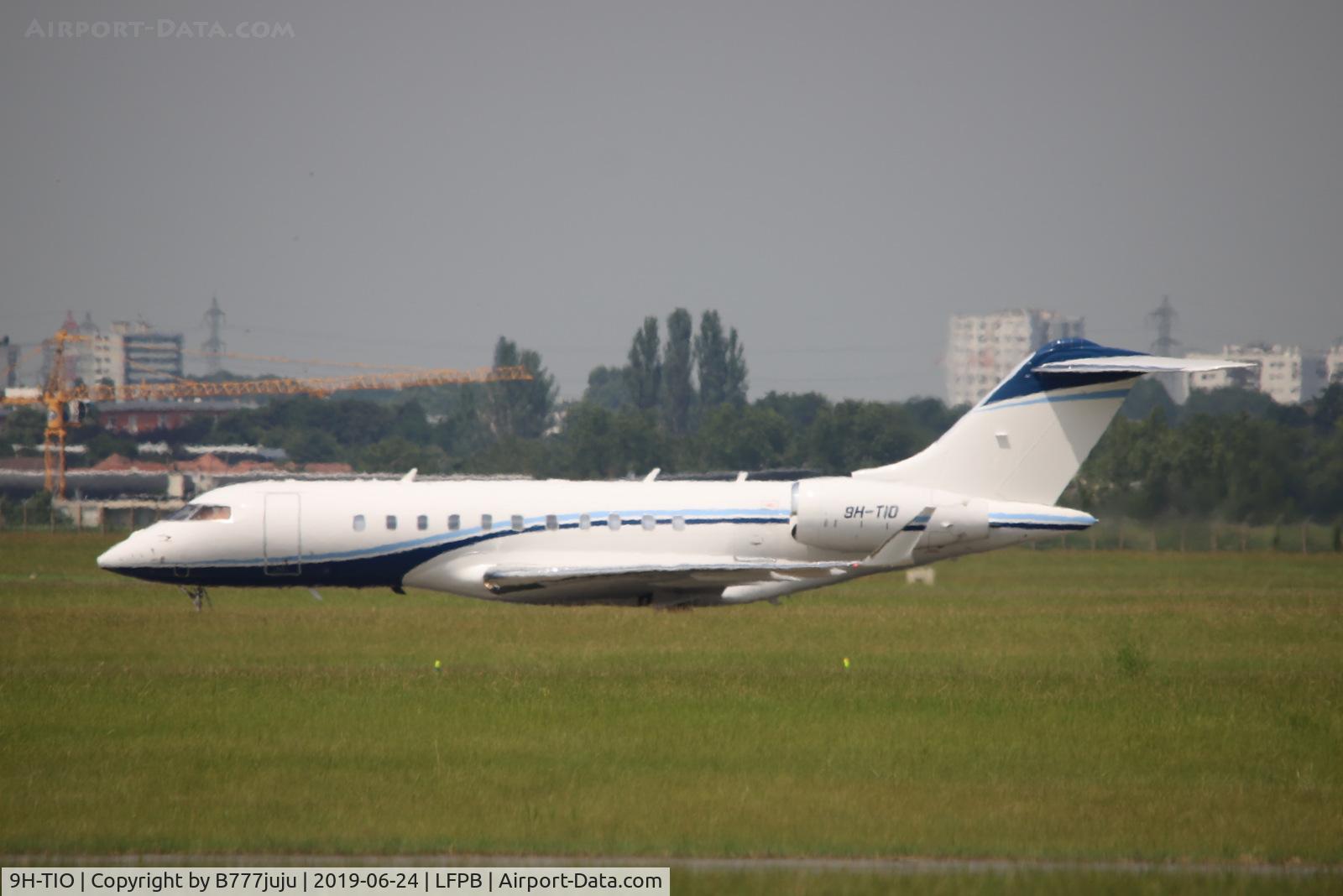 9H-TIO, Bombardier BD-700-1A11 Global 5000 C/N 9813, at Le-Bourget