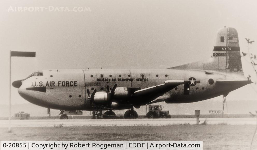 0-20855, Douglas C-124 Globemaster II C/N Not found 0-20855, USAF.MATS.GLOBEMASTER.MID 1960's.