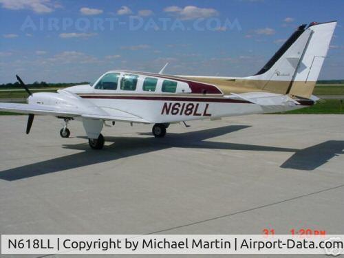 N618LL, 1981 Beech 58 Baron C/N TH-1319, For Sale on eBay 11-05-05
