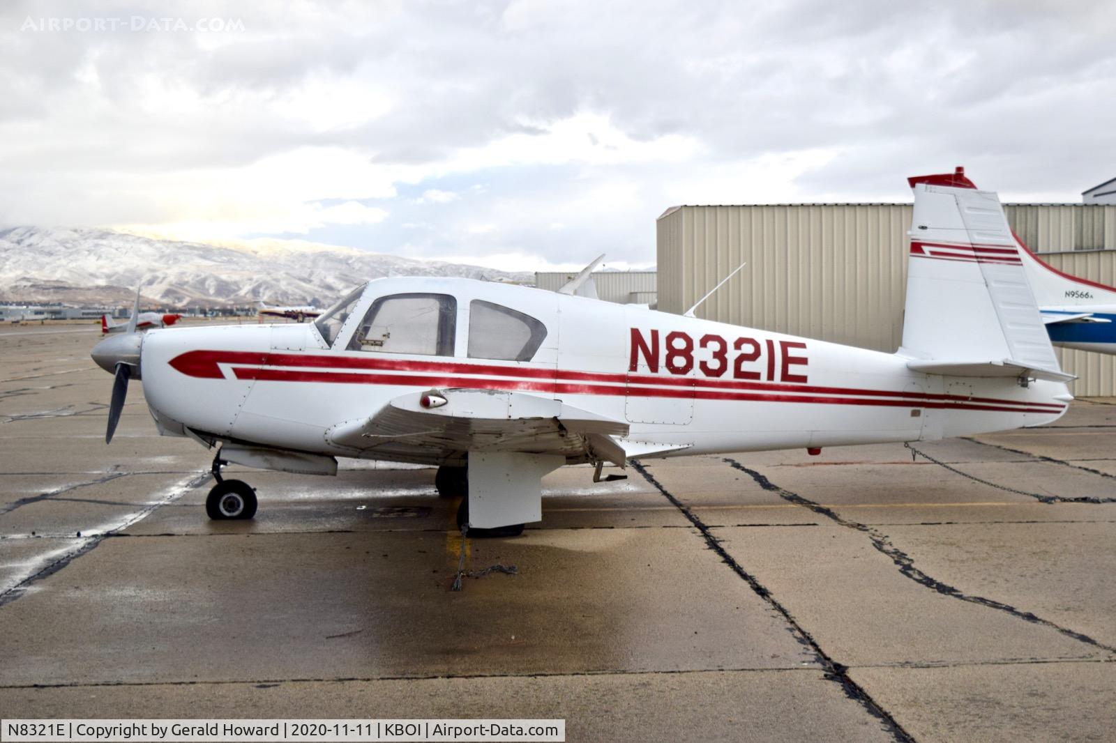 N8321E, 1959 Mooney M20A C/N 1499, Parked on south GA ramp.