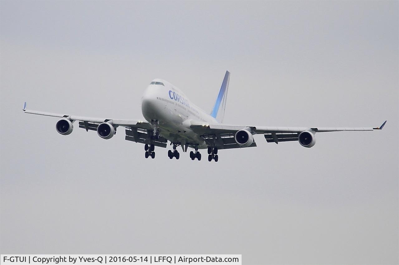 F-GTUI, 1992 Boeing 747-422 C/N 26875, Boeing 747-422, On display, La Ferté-Alais airfield (LFFQ) Air show 2016
