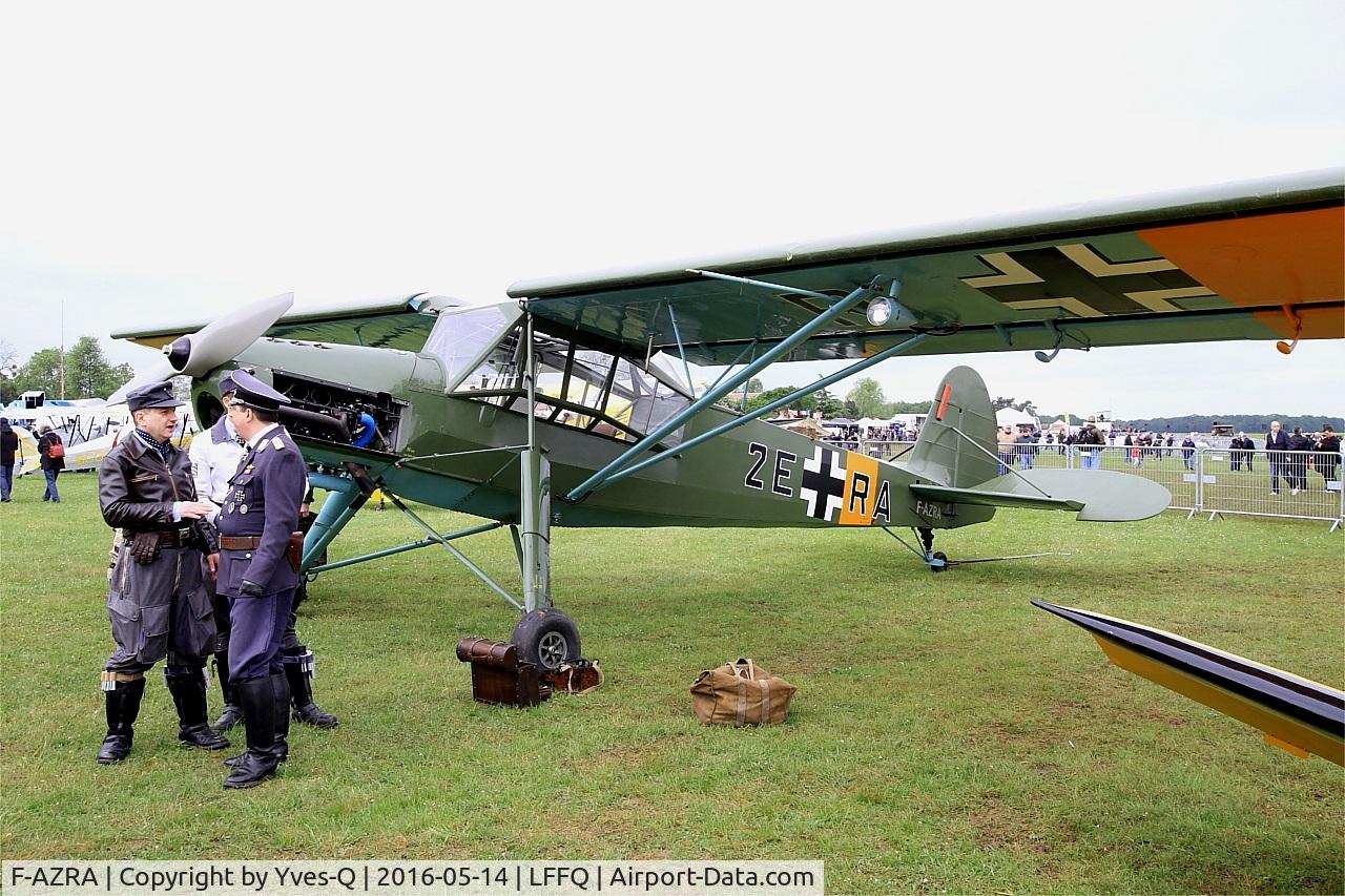 F-AZRA, Fieseler Fi-156C-3 Storch C/N 2039, Fieseler Fi-156C-3 Storch, Static park, La Ferté-Alais airfield (LFFQ) Airshow 2016