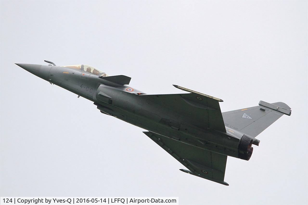 124, Dassault Rafale C C/N 124, Dassault Rafale C, On display, La Ferté-Alais airfield (LFFQ) Air show 2016