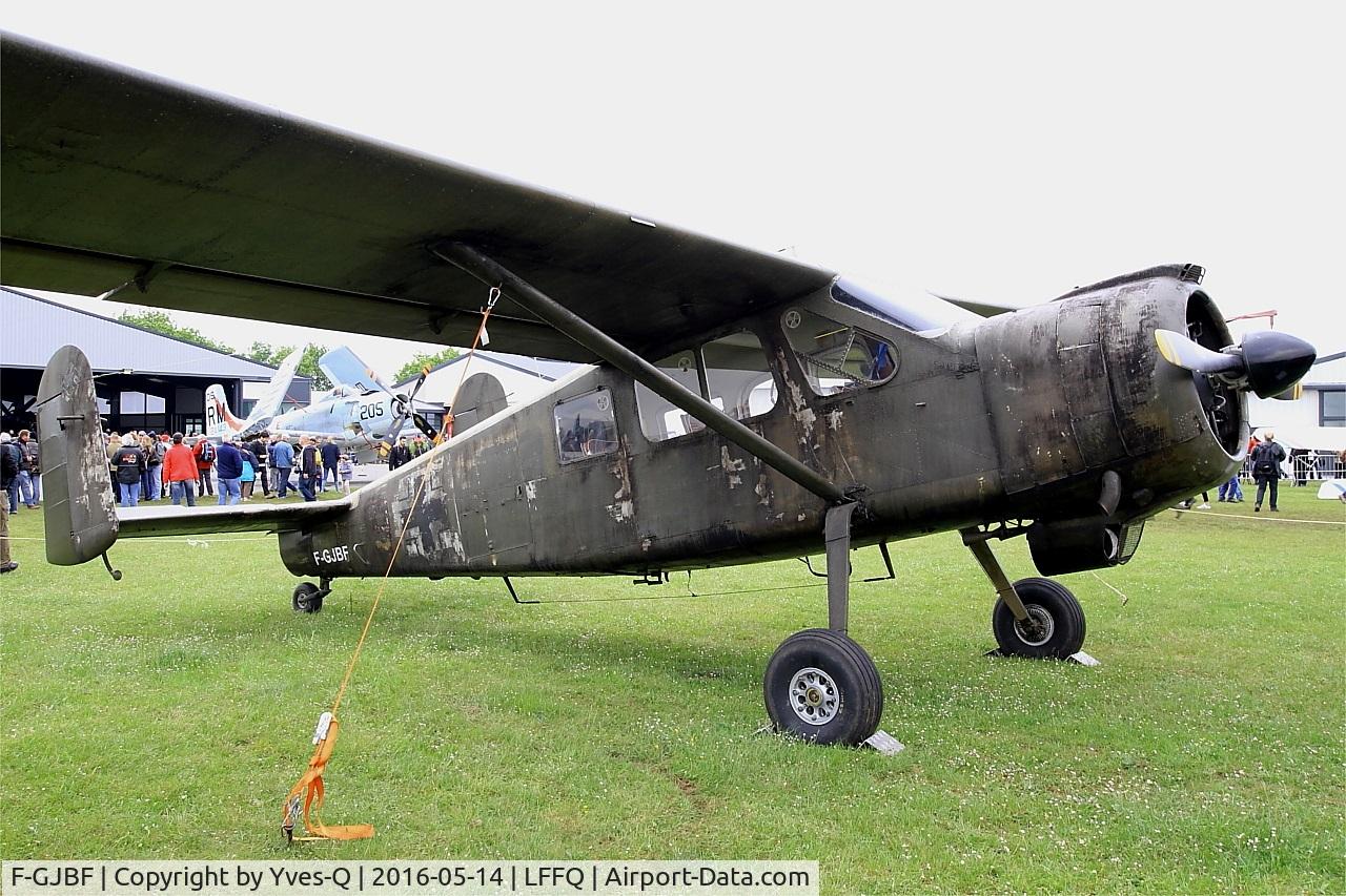F-GJBF, Max Holste MH-1521C-1 Broussard C/N 13, Max Holste MH-1521C-1 Broussard, Static display, La Ferté-Alais airfield (LFFQ) Air show 2016