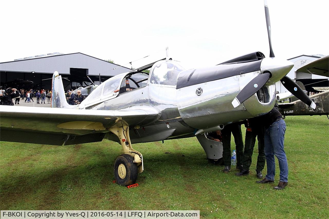 F-BKOI, Morane-Saulnier MS-733 Alcyon C/N 74, Morane-Saulnier MS-733 Alcyon, Static display, La Ferté-Alais airfield (LFFQ) Airshow 2016