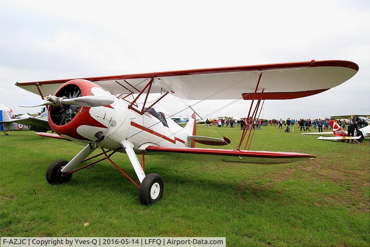 F-AZJC, Waco UPF7 C/N 5495, Waco UPF7, Static display, La Ferté-Alais airfield (LFFQ) Air show 2016