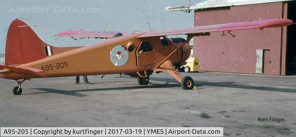 A95-205, 1960 De Havilland Canada DHC-2 Beaver Mk.1 C/N 1430, DHC-2 MK 1 Beaver, RAAF serial A95-205 visiting RAAF East Sale from RAAF Base Point Cook, late 1962.