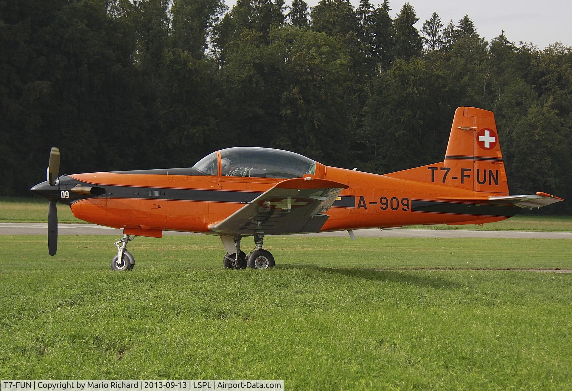 T7-FUN, 1982 Pilatus PC-7 C/N 317, Pilatus PC-7 1982 c/n 317since 2010 T7-FUN