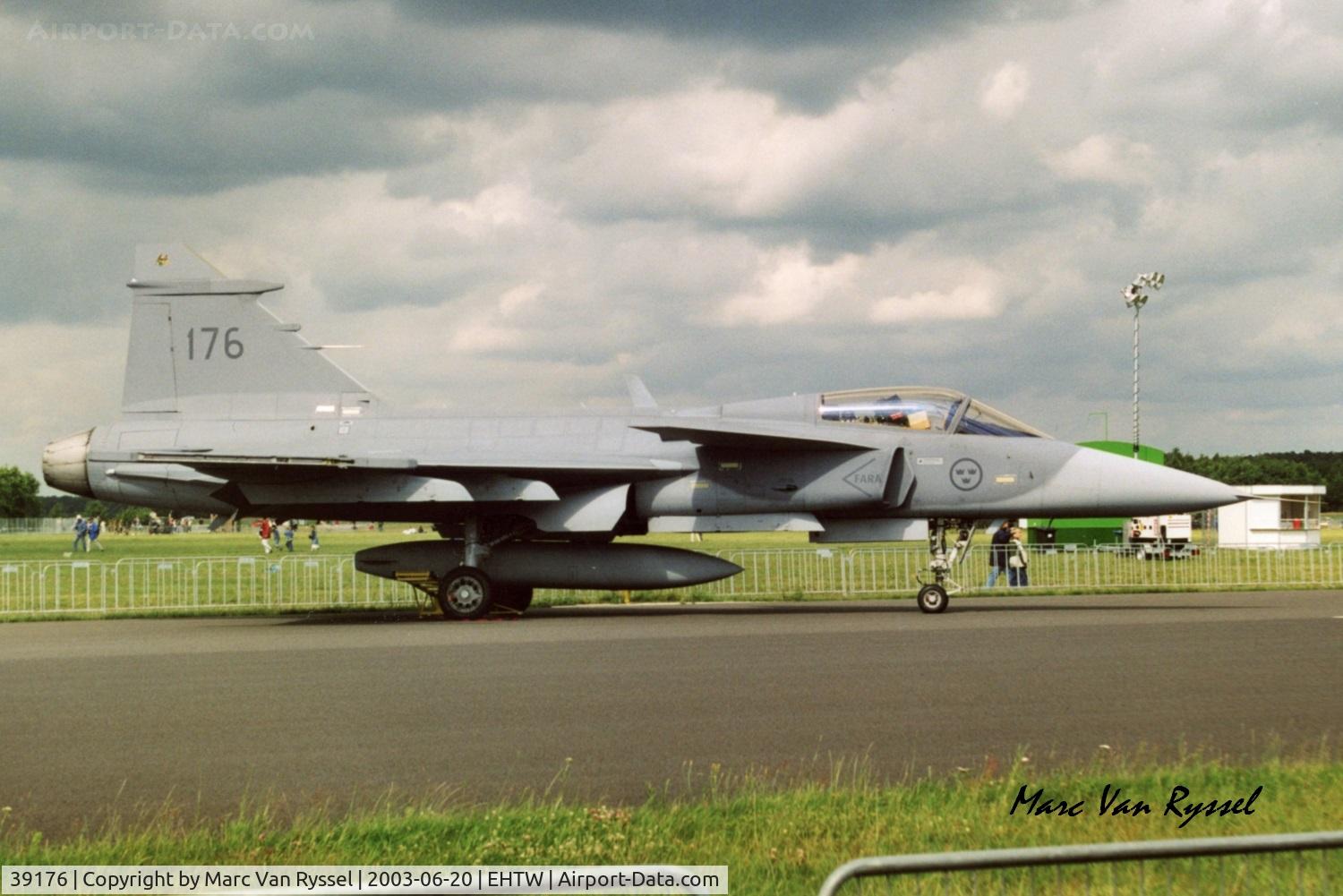 39176, Saab JAS-39A Gripen C/N 39176, Open Day at Twenthe Air Base.